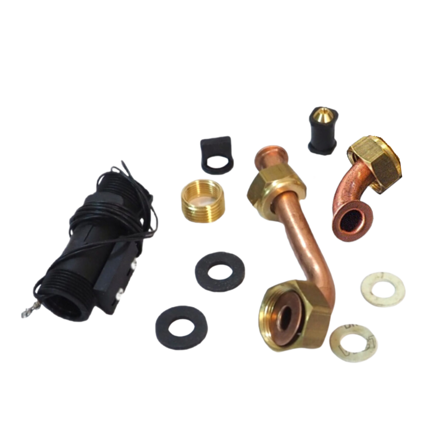 Flussostato Zytel con tubi RAD96008LP ricambio originale per caldaie Radiant