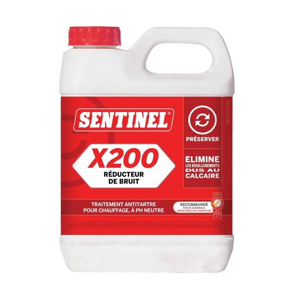 Tanica 1 lt riduttore del rumore Sentinel X200