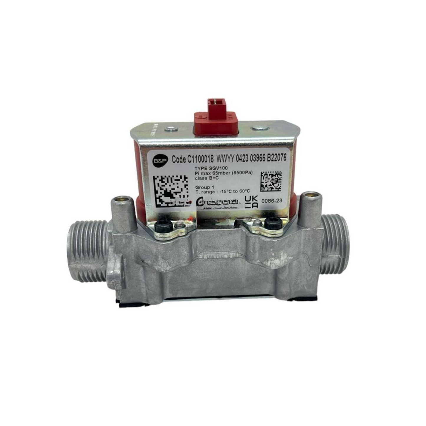 Valvola gas MTS65116557 ricambio originale per caldaie Ariston MTS