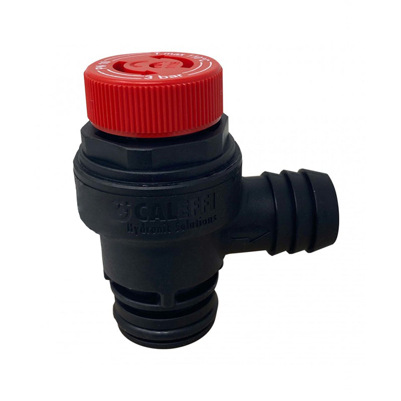 Valvola sicurezza 3 bar con o ring e portagomma Nike-Eolo IMM1026579 ricambio originale per caldaie Immergas