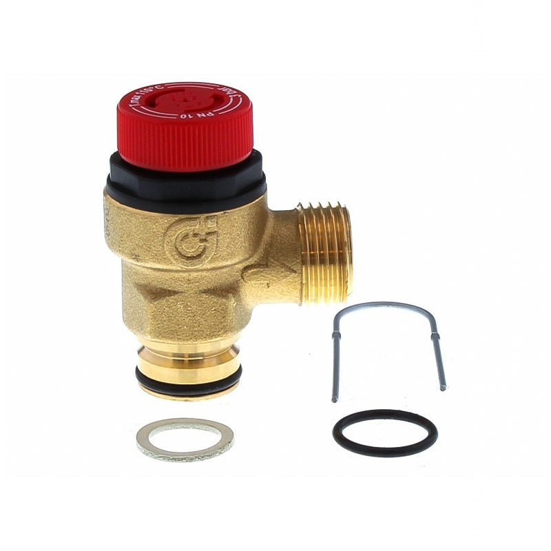 Valvola sicurezza 87161424040 ricambio originale per caldaie Junkers Bosch