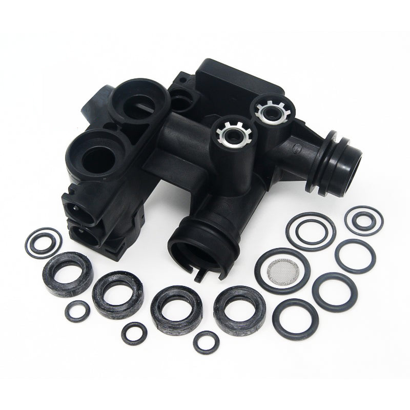 Blocco idraulico destro CM61301936 ricambio compatibile per caldaie Chaffoteaux