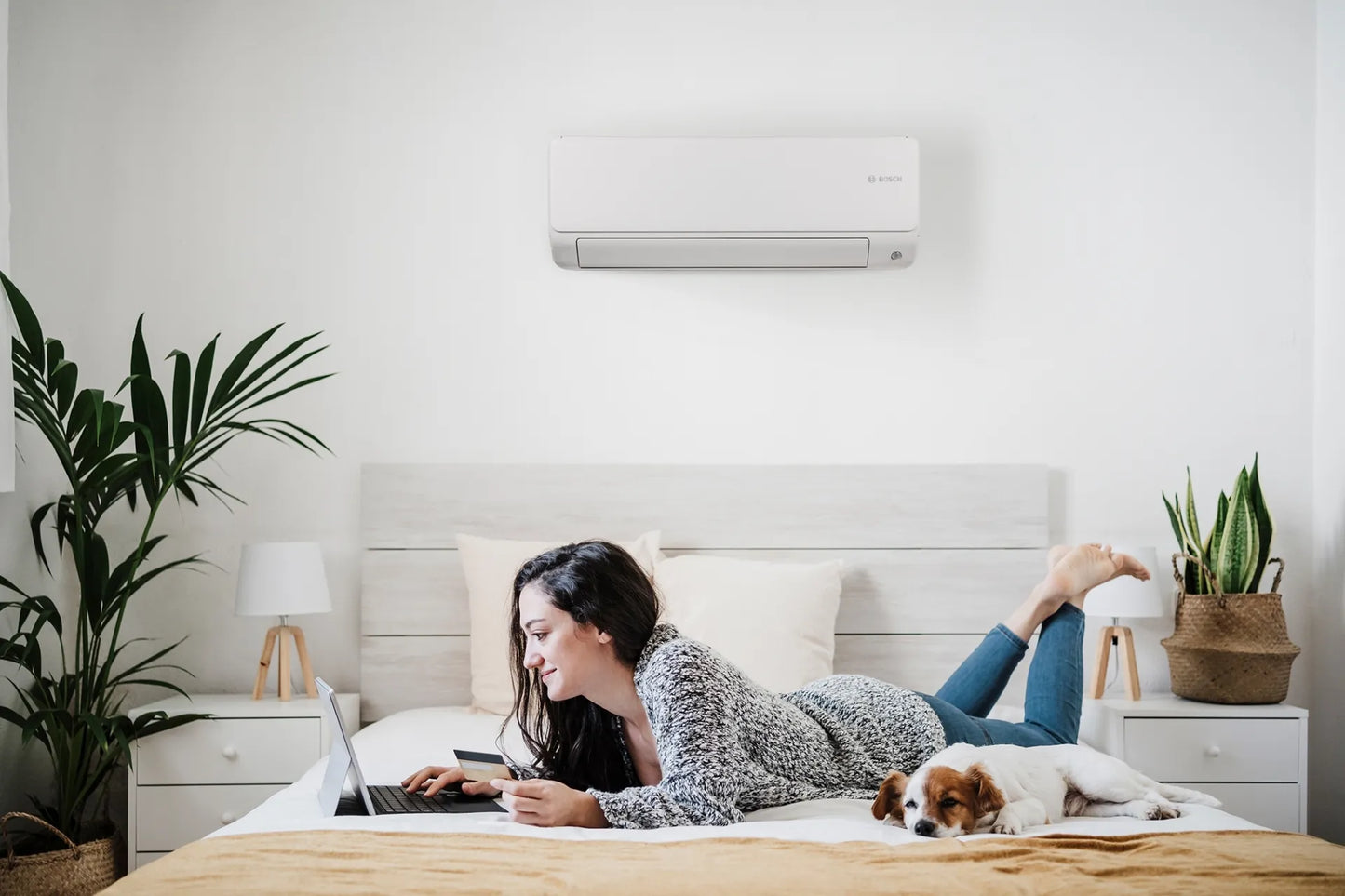 Climatizzatore Wi-Fi optional "Climate 6000i" Bosch Smart Inverter 9000 btu A+++