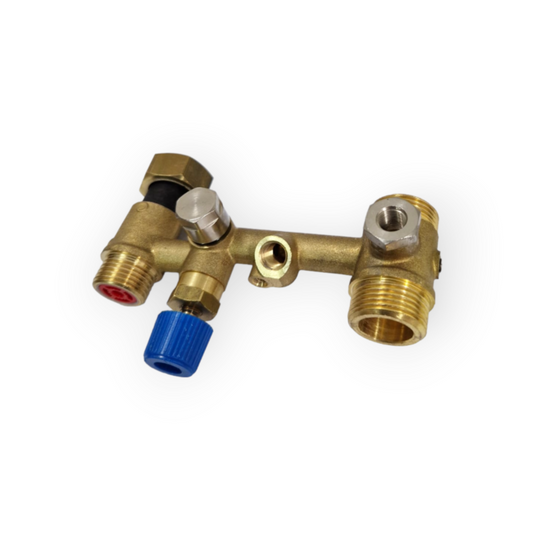 Gruppo rubinetto sanitario RAD26284LA ricambio originale per caldaie Radiant