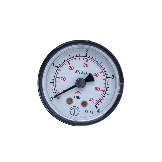 Manometro idrometro 0-4 bar 1/8' RAD86014LA ricambio originale per caldaie Radiant