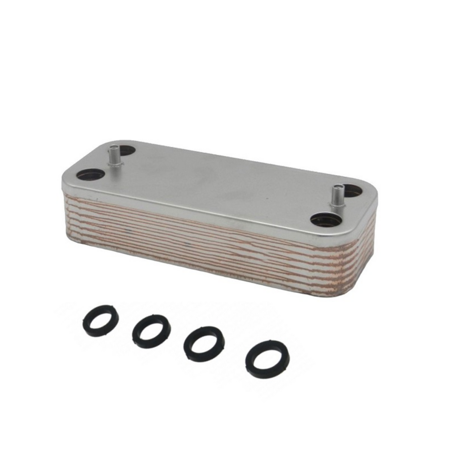 Scambiatore sanitario 14 piastre RAD20076LP ricambio originale per caldaie Radiant