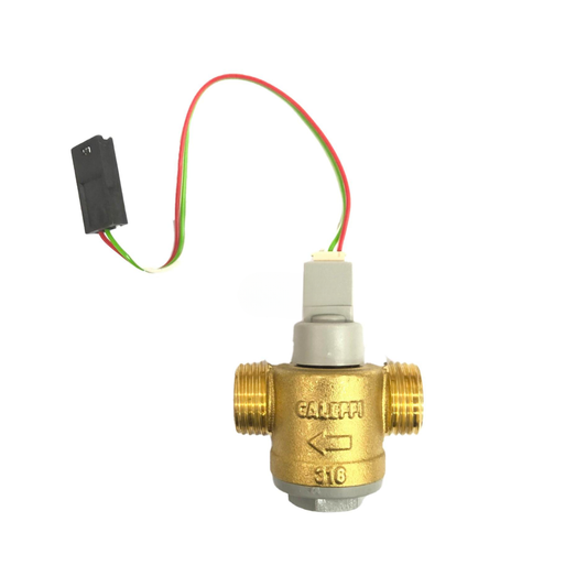 Flussostato rotativo attacco 1/2 FLU316 ricambio compatibile per caldaie Ferroli e Radiant