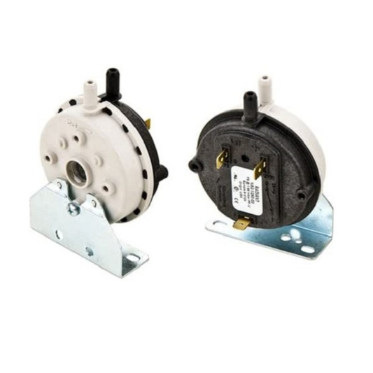 Pressostato differenziale aria regolabile 17-75 PA ricambio compatibile per caldaie