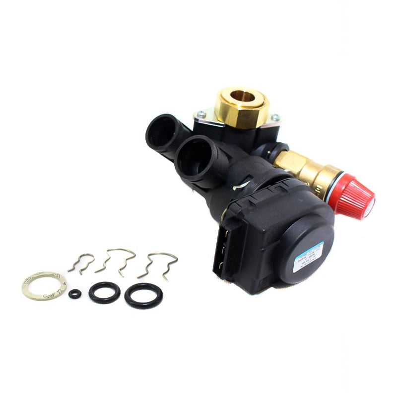 Valvola 3 vie 8717010062 ricambio originale per caldaie Junkers e Bosch