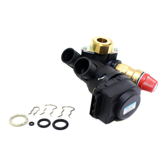 Valvola 3 vie 8717010062 ricambio originale per caldaie Junkers e Bosch