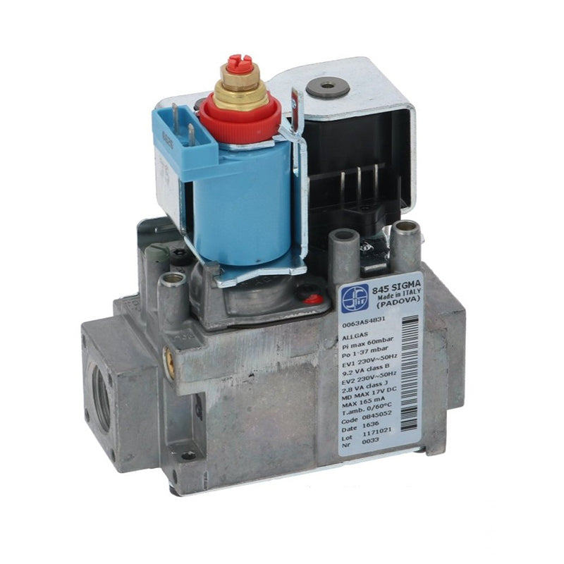 Valvola gas 845070 sit attacco 3/4 ricambio per caldaie Biasi Unical Beretta Riello