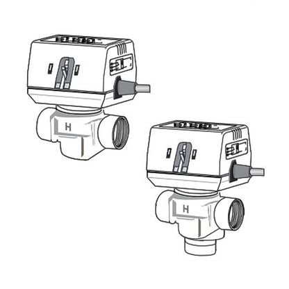Motore valvola a 3 vie SPDT 220V VC6012 ricambio per caldaie Honeywell