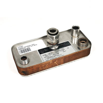 Scambiatore 13 piastre interf. e innesto IMM1031113 ricambio originale per caldaie Immergas