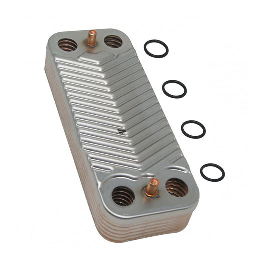 Kit scambiatore 12 piastre UN95262807 ricambio originale per caldaie Unical