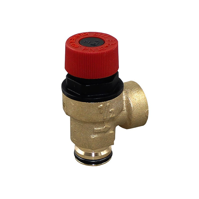 Valvola di sicurezza 3 bar con o ring 1/2' IMM1016135 ricambio originale per caldaie Immergas
