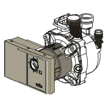 Pompa Wilo 87186461990 ricambio originale per caldaie Junkers Bosch