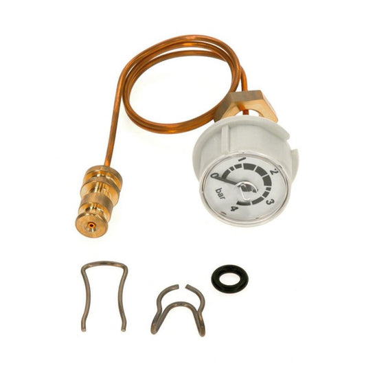 Manometro 87160109000 ricambio originale per caldaie Junkers Bosch