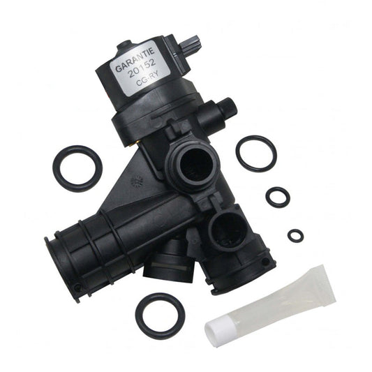 Valvola 3 vie CMI NECTRA/MC/ELEXIA con motore CM61010000 ricambio compatibile per caldaie Chaffoteaux