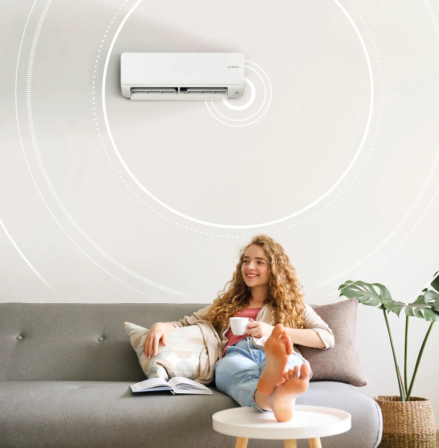 Climatizzatore Wi-Fi Smart Inverter Bosch "Climate 6000i" 18000 BTU A+++