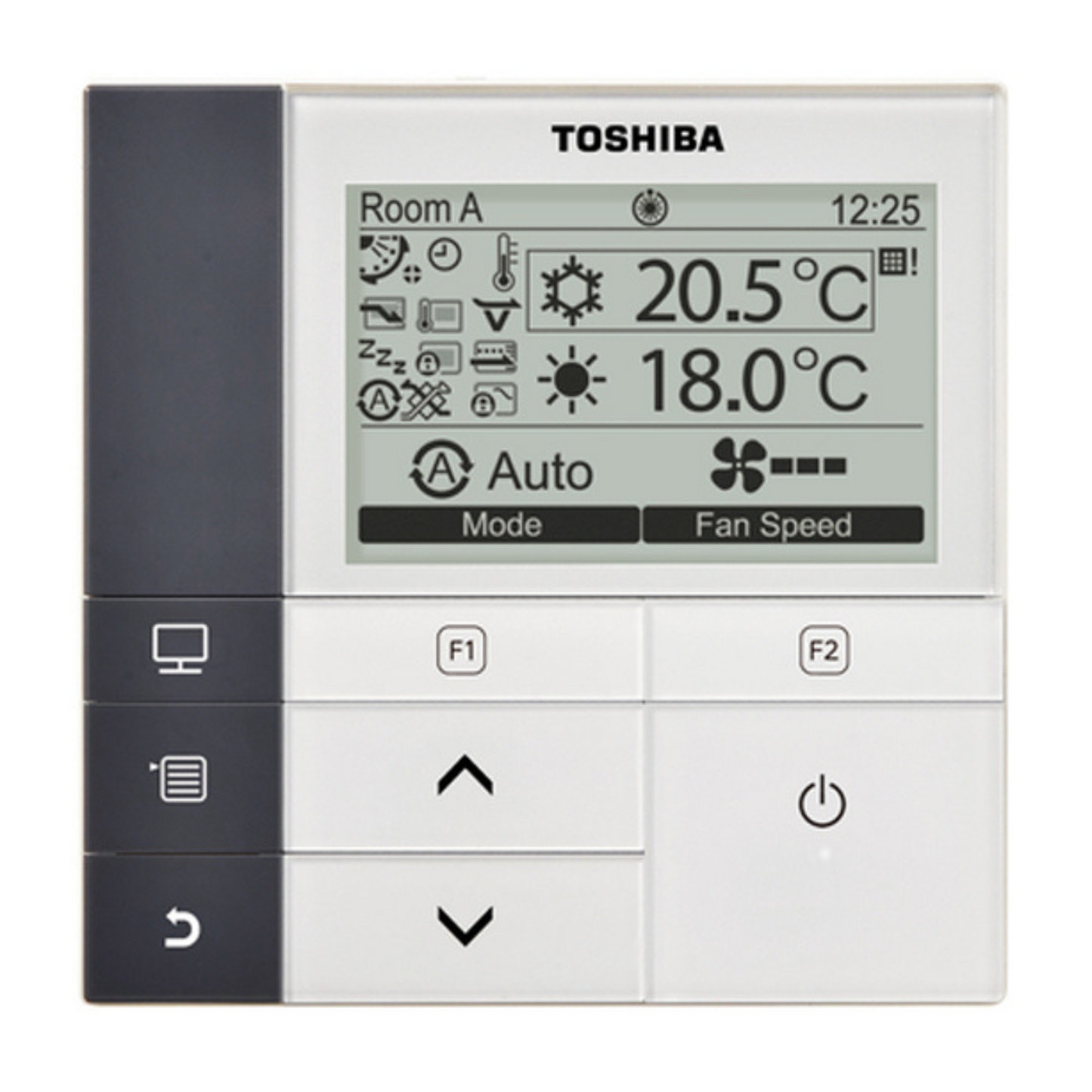 Toshiba Comando a filo display retroilluminato programmazione settimanale risparmio energetico