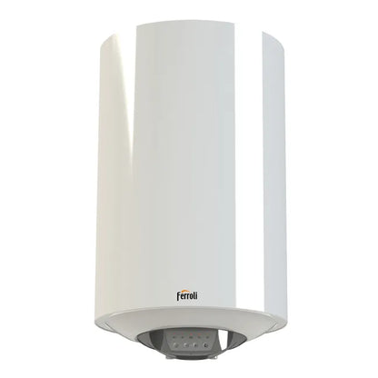 Ferroli scaldabagno elettrico "Titano" orizzontale acqua calda 50/120/150 Litri
